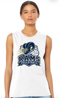 Rams Volleyball Tank and Tee