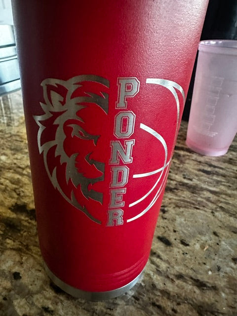 Custom Rams Waterbottle