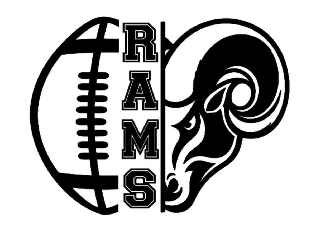 Custom Rams Waterbottle