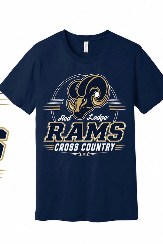 Red Lodge Rams Cross Country Short Sleeve