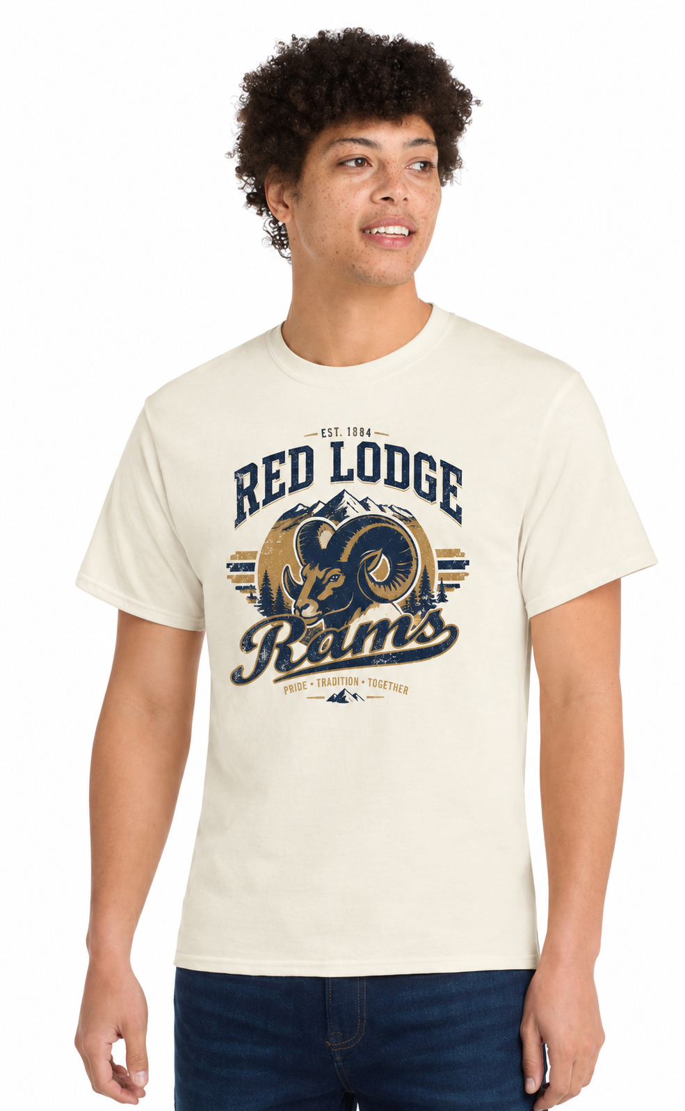 Vintage Rams T Shirt-Pre order round 2