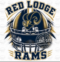 Rams Football Helmet Long Sleeve- Pre Order round 2