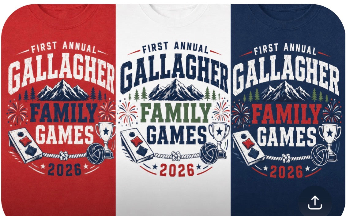 Gallagher Gang Games Customized Tee